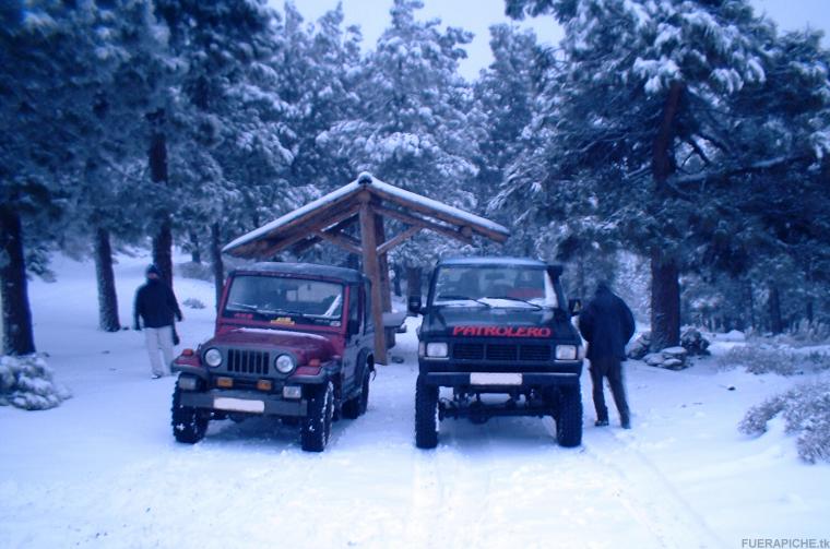 Nieve en Tenerife 4x4